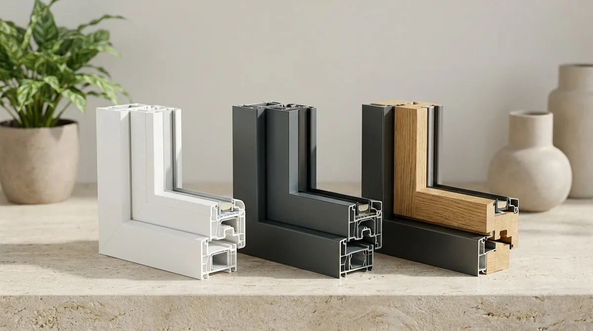 Pvc, aluminium of hout-alu: hoe kiest u uw raamprofielen?