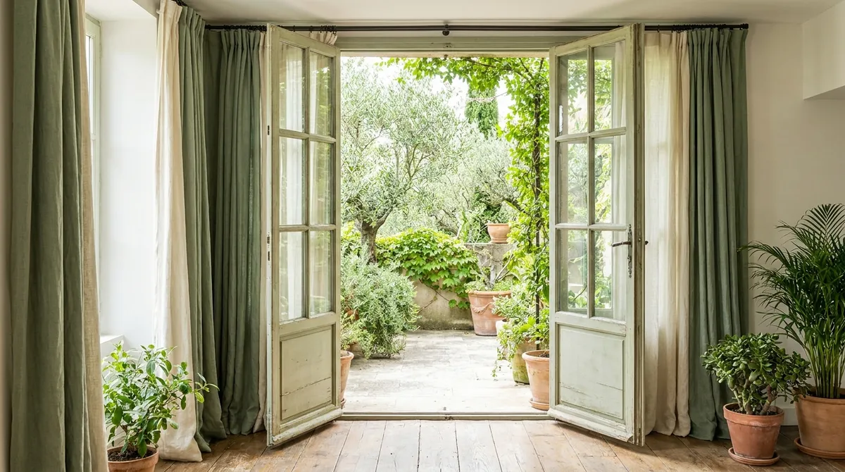 French doors: your effortless glazed way out to the garden
